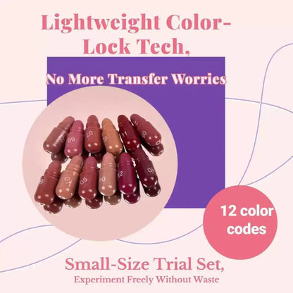 LMG Brother Mini Capsule Lipstick - 12 Pcs Pack