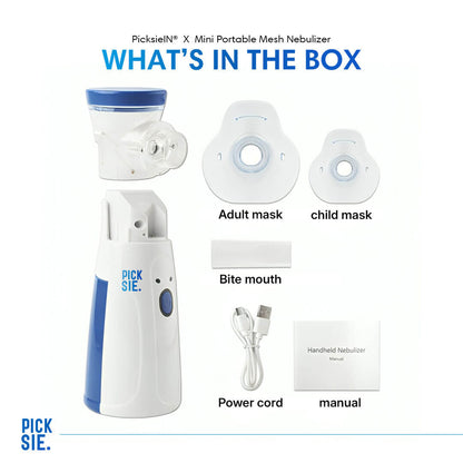 FREE HOME DELIVERY - Portable Mesh Nebulizer FDA Approved