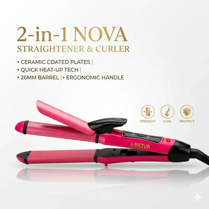 Nova 2 in 1 Hair Beauty Set (NHC-2009)