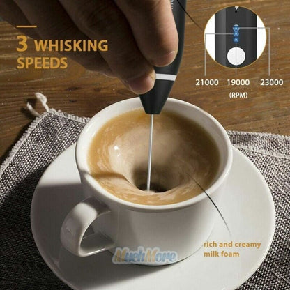Rechargeable Electric Coffee & Egg Beater | Up to 40% OFF