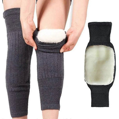 Cashmere Wool Knee Warmers with Adjustable Strap – For Men & Women | Up to 50% Off