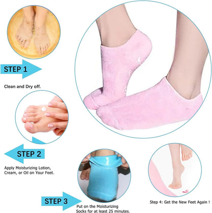Silicone Gel Socks for Men & Women
