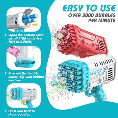 Electric Bubble Gun for Kids