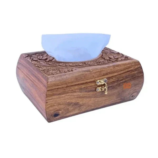 Nest Wooden Tissue Box